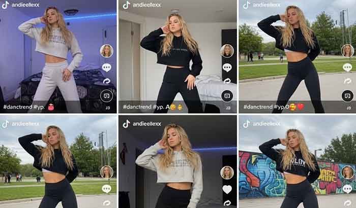 Andieellex dance trends on TikTok – celebrating Filipino-American creativity in digital content.